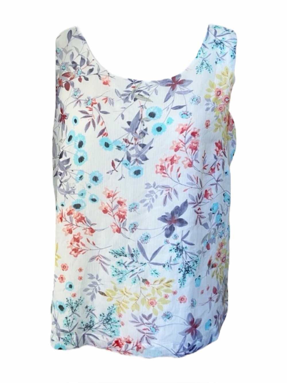 Vintage Draper’s & Damon’s Floral Sleeveless Top